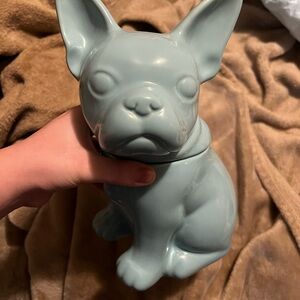 Threshold Ceramic Dog Treat Jar - Gray